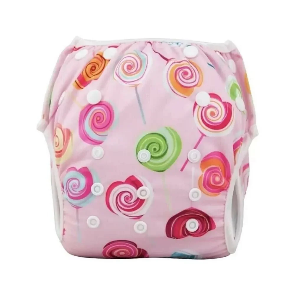 Reusable Washable Baby Swim Swimming Diaper NEW Nappy 0-24 Months Adjustable